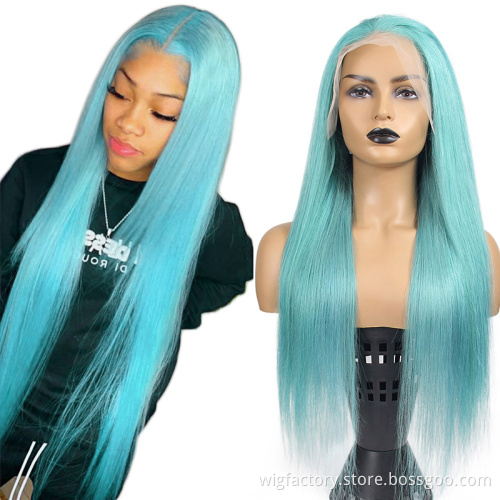 wholesale 30 inch straight brazilian human hair wigs,lace wigs 100% virgin human hair, yellow color highlight lace front human h